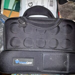 Volume Cases Black Hard Shell Case Organizer for Small Items